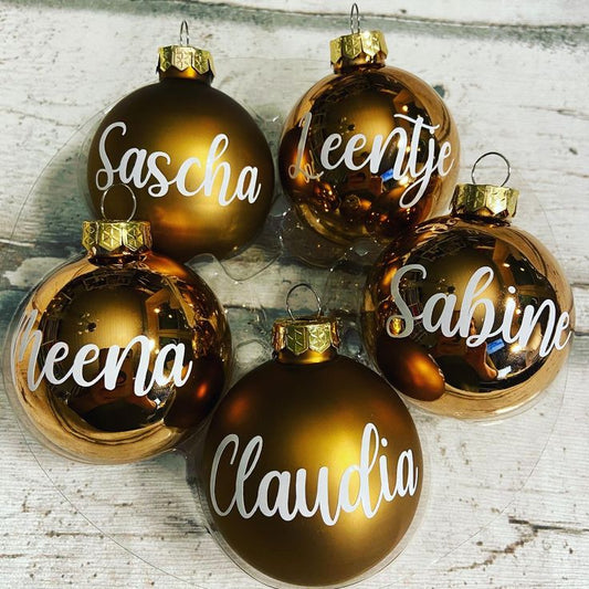 Personalized Colour Bauble