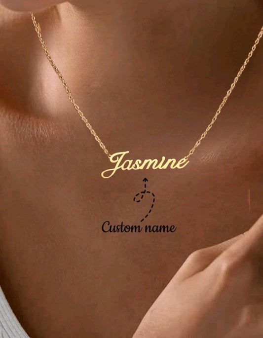 DIY Name Necklace